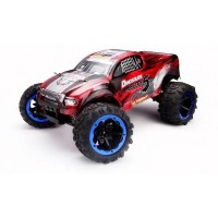 Радиоуправляемый монстр Remo Hobby Dinosaurs Master Brushless (красный) 4WD 2.4G 1/8 RTR